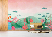 3D Watercolor Underwater World Wallpaper Wall Mural Wall Decor Wall Art Wall Sticker Remoable Wallpaper