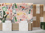 3D Salon Shop Beauty Salon Manicure Set Manicure Tools Wall Mural Wallpaper 15