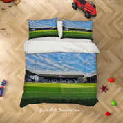 3D Everton Football Club Bluesky  Spectator Seats Quilt Cover Set Bedding Set Duvet Cover Pillowcase 899