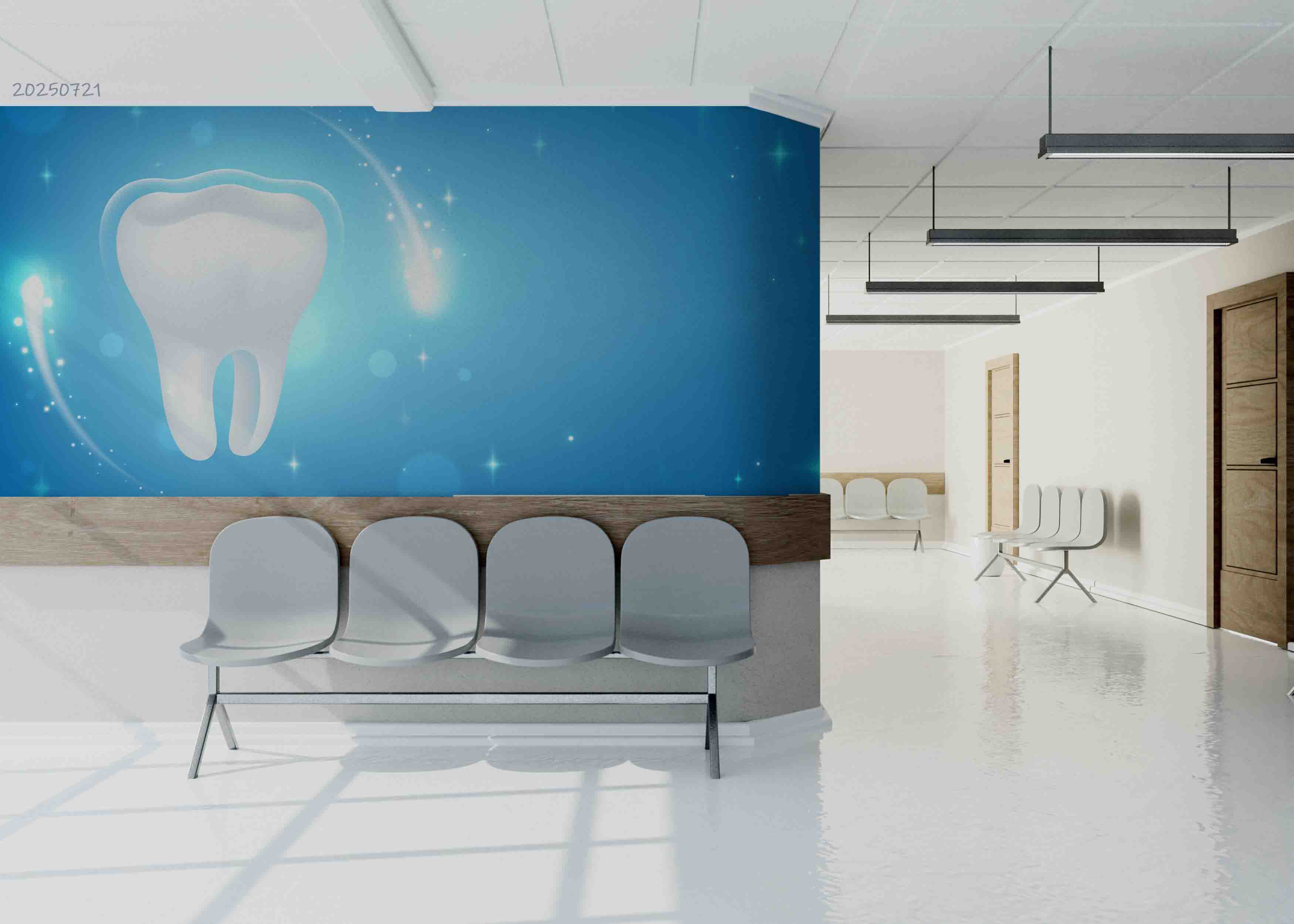 3D Dental Clinic Hospital Rehabilitation Center Stomatology Health Wall Mural Wallpaper 14