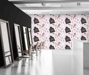 3D Salon Shop Beauty Salon Barber Shop Pattern Wall Mural Wallpaper 55
