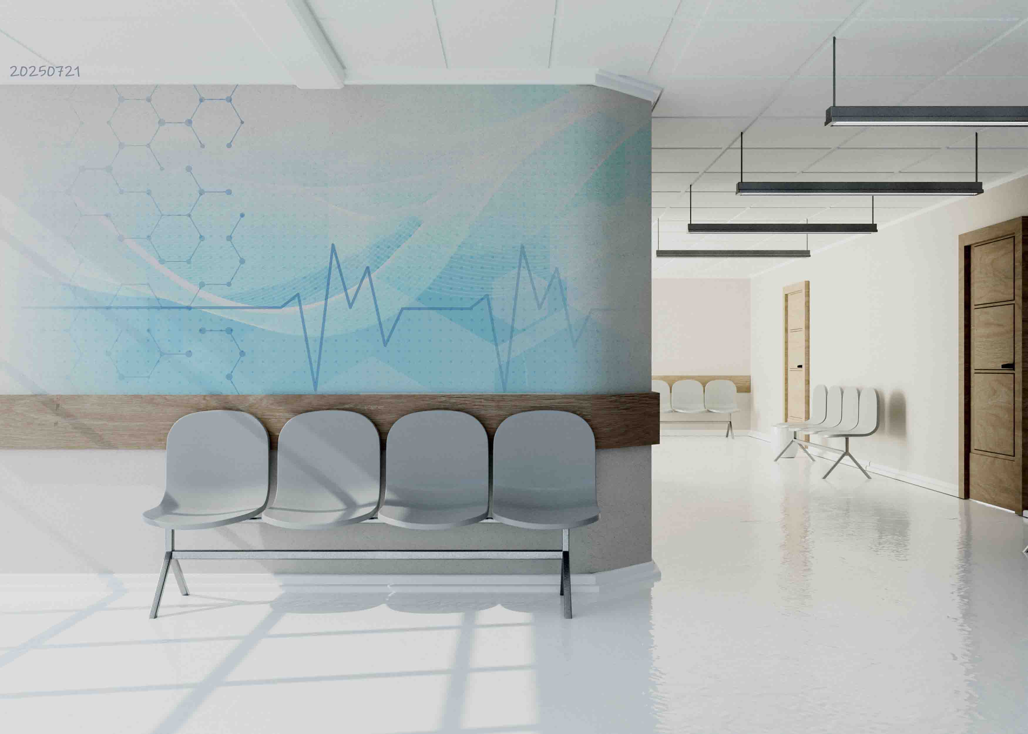 3D Clinic Hospital Rehabilitation Center Medical Healthcare Wall Mural Wallpaper 25