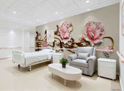 3D Aged Care Retirement Home Gerocomium Rest Home Floral Vintage Wall Mural Wallpaper 37