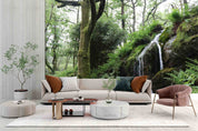 3D Green Forest Nature Scenery Wallpaper Wall Mural Wall Decor Wall Art Wall Sticker Remoable Wallpaper LQH