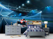 3D F1 Formula One Racing Wallpaper Wall Mural Wall Decor Wall Art Wall Sticker Remoable Wallpaper