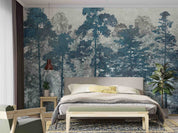 3D Pine Forest Oil Painting Wall Mural Wallpaper GD 4141- Jess Art Decoration