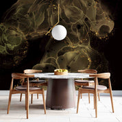 3D Gold Alcohol Ink Background Glitter Wall Mural Wallpaper GD 3553- Jess Art Decoration