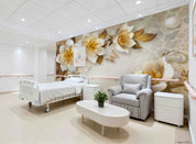 3D Aged Care Retirement Home Gerocomium Rest Home Floral Vintage Wall Mural Wallpaper 30