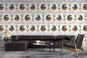 3D Egyptian Tefnut Pattern Background Wallpaper Wall Mural Wall Decor Wall Art Wall Sticker Remoable Wallpaper LQH