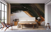 3D Abstract Brown Graffiti Wallpaper Wall Mural Wall Decor Wall Art Wall Sticker Remoable Wallpaper LQH 11
