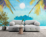 3D Summer Sea Sky Island Scenery Wallpaper Wall Mural Wall Decor Wall Art Wall Sticker Remoable Wallpaper