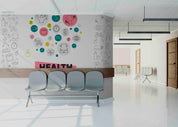 3D Clinic Hospital Rehabilitation Center Medical Healthcare Wall Mural Wallpaper 17
