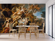 3D Classical Religious Painting classical religious ceiling art wall mural wallpaper for dining room - view 3