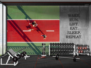 3D Gym Fitness Gymnasium Runway Wall Mural Wallpaper 33