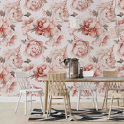 3D Watercolor Summer Peonies Background Wall Mural Wallpaper GD 4188- Jess Art Decoration
