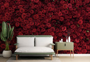 3D Romantic Red Rose Wall Mural Wallpaper GD 4810- Jess Art Decoration