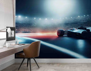 3D F1 Formula Racing Wallpaper Wall Mural Wall Decor Wall Art Wall Sticker Remoable Wallpaper