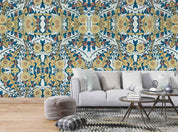 3D Art Nouveau Style Dandelion Floral Pattern Background Wall Mural Wallpaper GD 3501- Jess Art Decoration