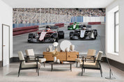 3D F1 Formula One Racing Wallpaper Wall Mural Wall Decor Wall Art Wall Sticker Remoable Wallpaper