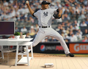 3D New York Yankees Reserve Pitcher Wall Mural Wallpaper GD 5619- Jess Art Decoration