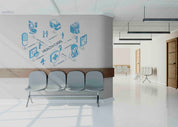 3D Clinic Hospital Rehabilitation Center Medical Healthcare Wall Mural Wallpaper 26
