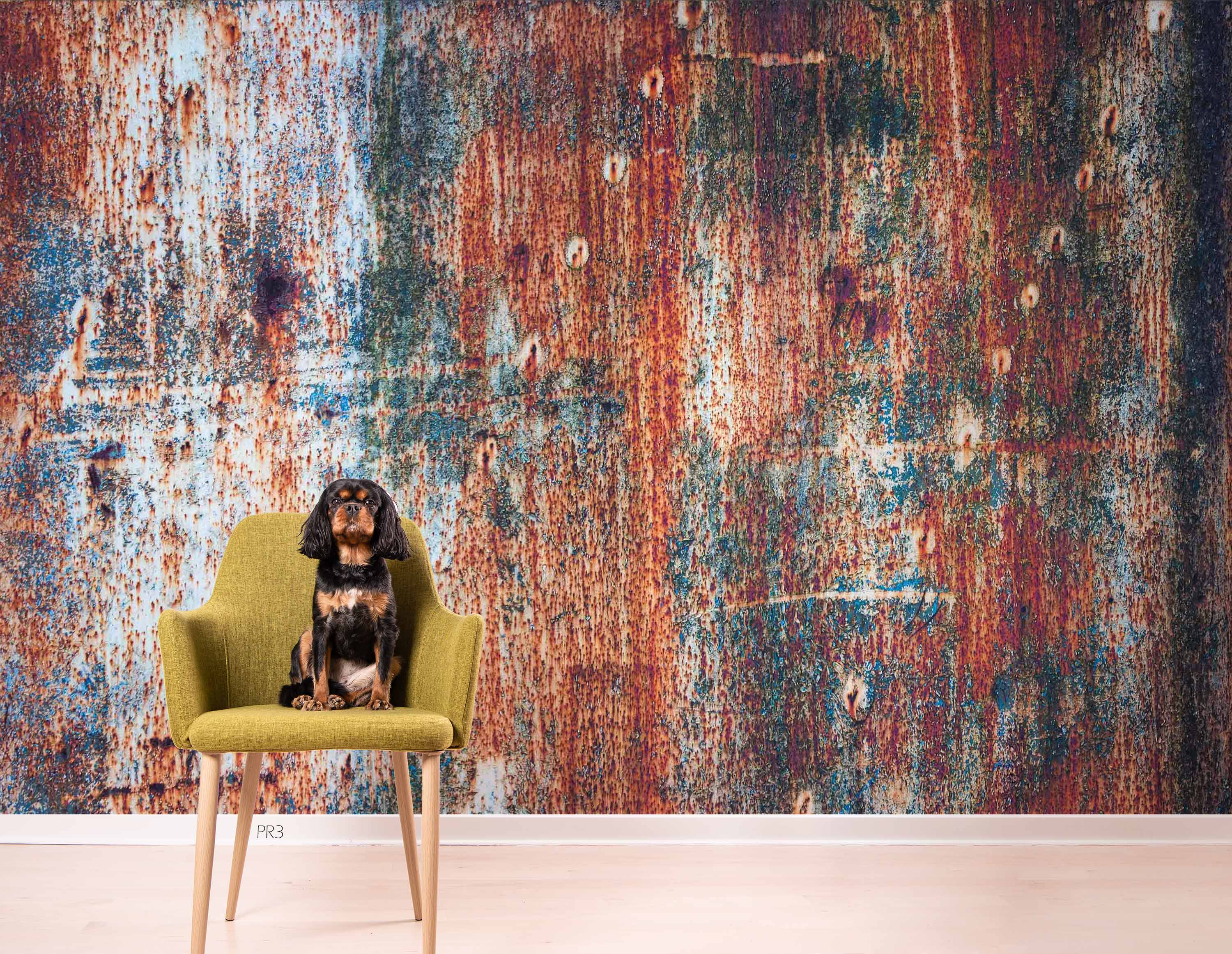 3D Vintage Rust Background Wall Mural Wallpaper GD 3830- Jess Art Decoration