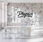 3D School STEM Science Lab Classroom Teaching Aid Physics Wall Mural Wallpaper 43