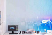 3D Clinic Hospital Rehabilitation Center Medical Healthcare Wall Mural Wallpaper 12