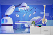 3D Clinic Hospital Rehabilitation Center Operating Room Surgical Lab Wall Mural Wallpaper JN 2