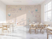 3D School STEM Science Lab Classroom Teaching Aid Math Wall Mural Wallpaper 50