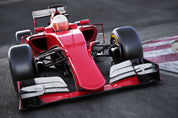 3D Red F1 Formula One Racing Wallpaper Wall Mural Wall Decor Wall Art Wall Sticker Remoable Wallpaper