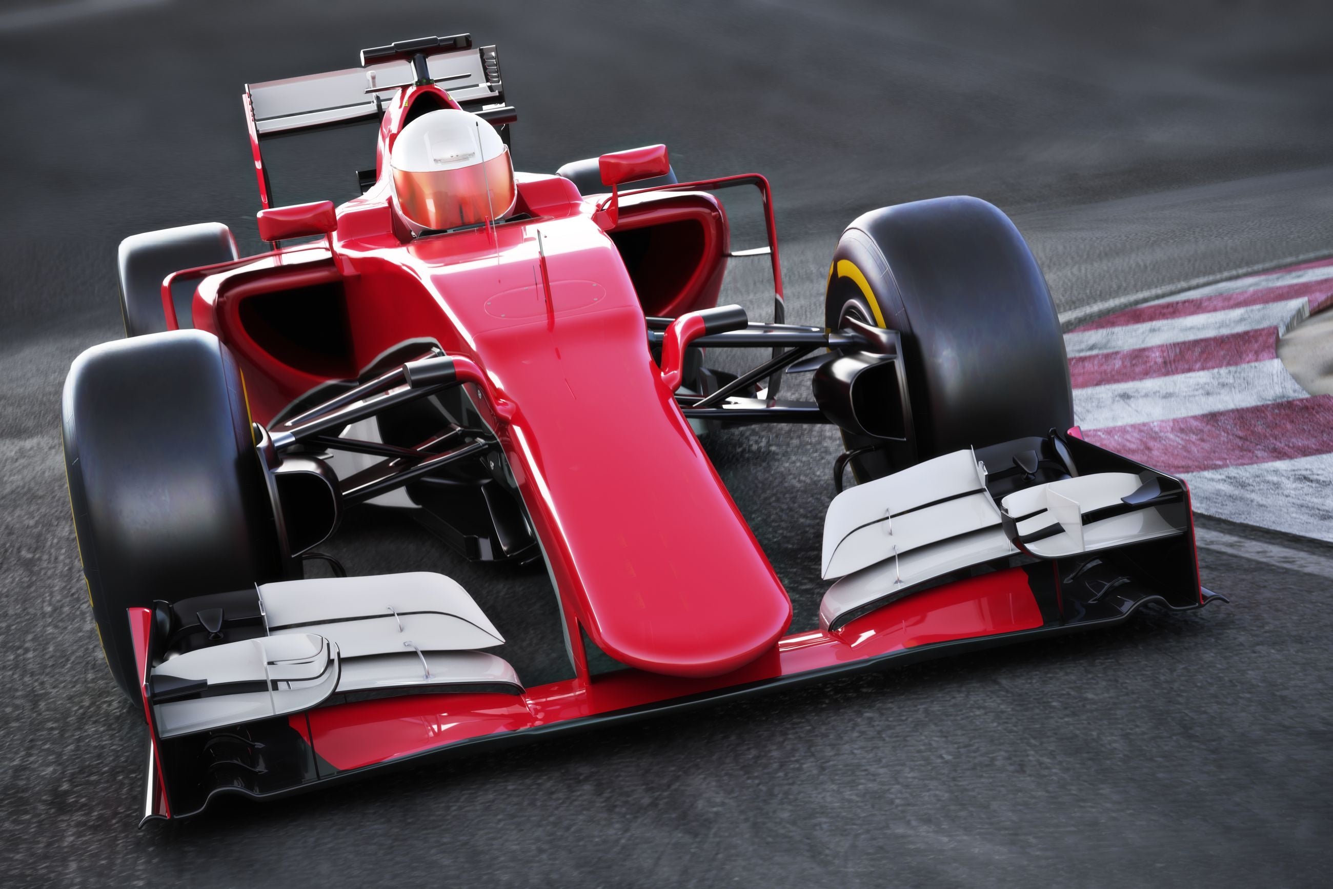 3D Red F1 Formula One Racing Wallpaper Wall Mural Wall Decor Wall Art Wall Sticker Remoable Wallpaper