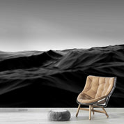 3D Grey Sky Mountain Range Natural Landscape Wallpaper Wall Mural Wall Decor Wall Art Wall Sticker Remoable Wallpaper 2