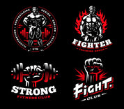 3D Gym Fitness Gymnasium Wall Mural Wallpaper 60