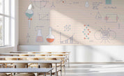 3D School STEM Science Lab Classroom Teaching Aid Math Wall Mural Wallpaper 50