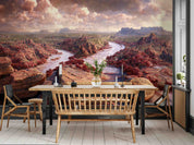 3D Fantasy Scene Magic Portal Dusk Fog Rainforest Wall Mural Wallpaper GD 3088- Jess Art Decoration