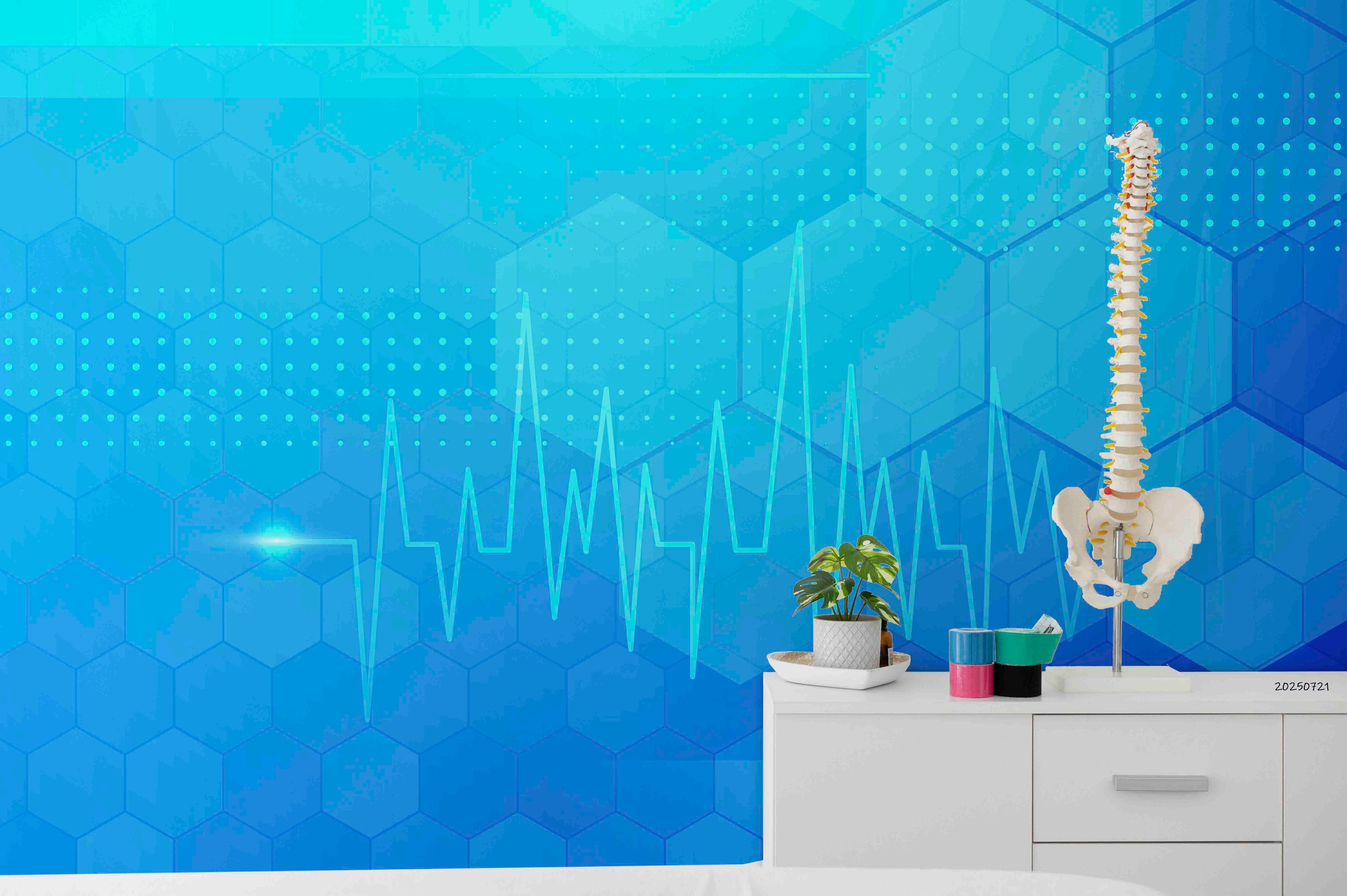 3D Clinic Hospital Rehabilitation Center Health Wall Mural Wallpaper 9