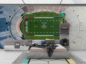 3D Architecture Stadium Logo Ietter Wall Mural Wallpaper YXL 208