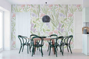 3D Watercolor Plants Leaves Floral Wall Mural Wallpaper GD 5118- Jess Art Decoration