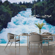 3D Huka Falls New Zealand Wall Mural Wallpaper GD 5008- Jess Art Decoration