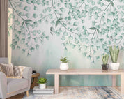 3D Watercolor Branches Leaves Butterfly Wall Mural Wallpaper GD 4945- Jess Art Decoration