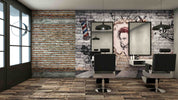 3D Salon Shop Beauty Salon Barber Shop Wall Mural Wallpaper 48