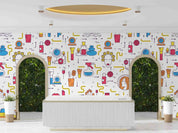 3D Salon Shop Beauty Salon Barber Shop Wall Mural Wallpaper 50