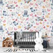 3D Cartoon Baby Products Pattern Wallpaper Wall Mural Wall Decor Wall Art Wall Sticker Remoable Wallpaper