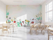 3D School STEM Science Lab Classroom Teaching Aid Wall Mural Wallpaper 45