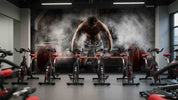 3D Gym Fitness Gymnasium Dumbbell Wall Mural Wallpaper 36