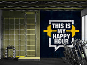 3D Gym Fitness Gymnasium Wall Mural Wallpaper 39