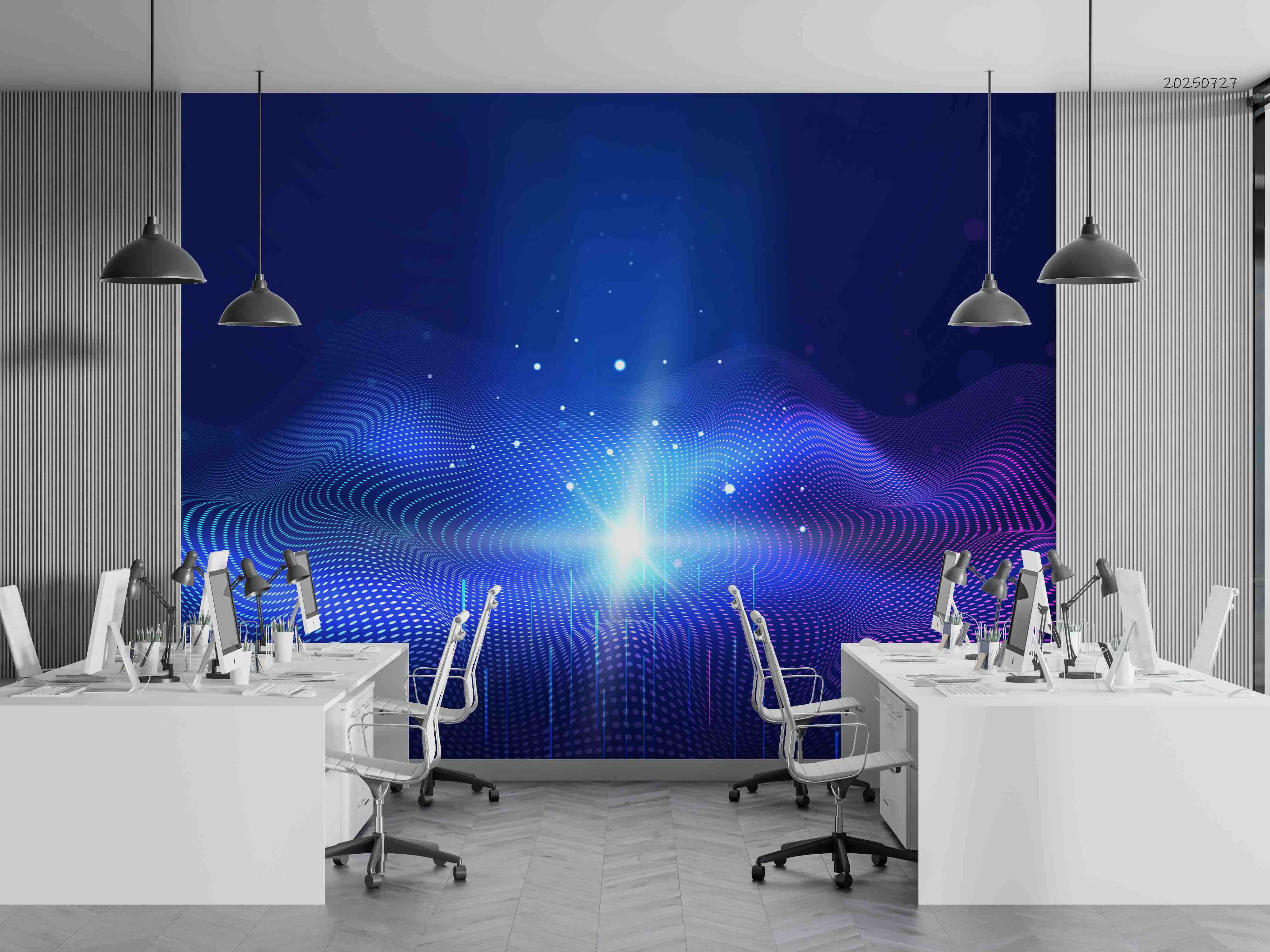 3D Office Business Commerce Technology Wall Mural Wallpaper 6