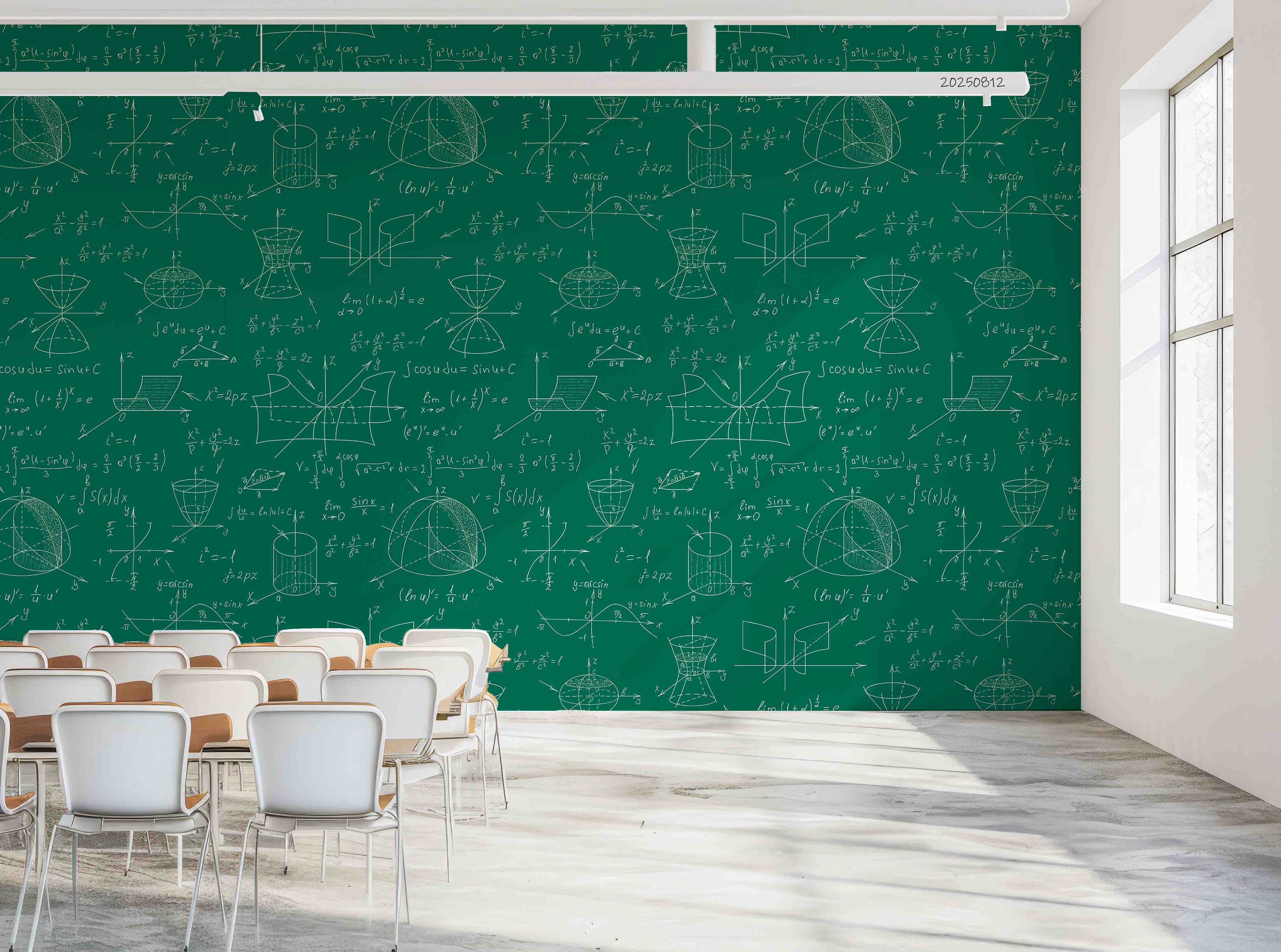 3D School STEM Science Lab Classroom Teaching Aid Math Wall Mural Wallpaper 26