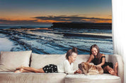 3D Beach Coast Sunset Scenery Wall Mural Wallpaper GD 4979- Jess Art Decoration